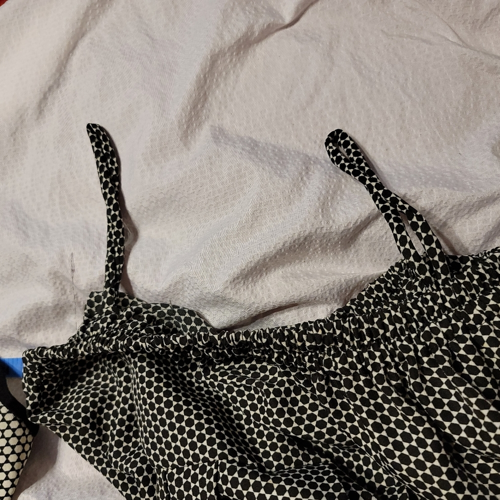 PRISTINE 90s Lady Di style her fave Polka Dot pleated skirt 2 pc suit dress - Picture 14 of 16